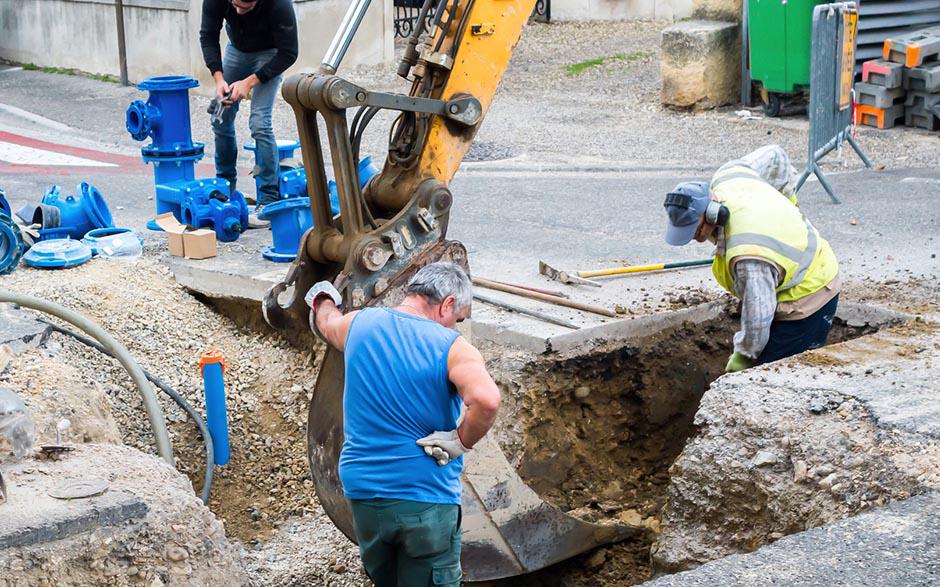 travaux assainissement Noyon